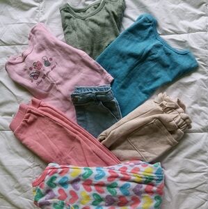 infant girls 7 piece bundle